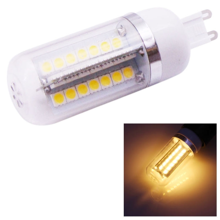 G9 5W Warm White Light 450LM 56 LED SMD 5050 Corn Light Bulb, AC 220V, S-LED-8102W, S-LED-8102WW – Durable Build, Easy to Use S-LED-8102WW