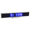 Display Resolution: 128 x 16 Pixels, Length: 41cm, Blue, Green, 黄光 Blue S-LED-9201BE