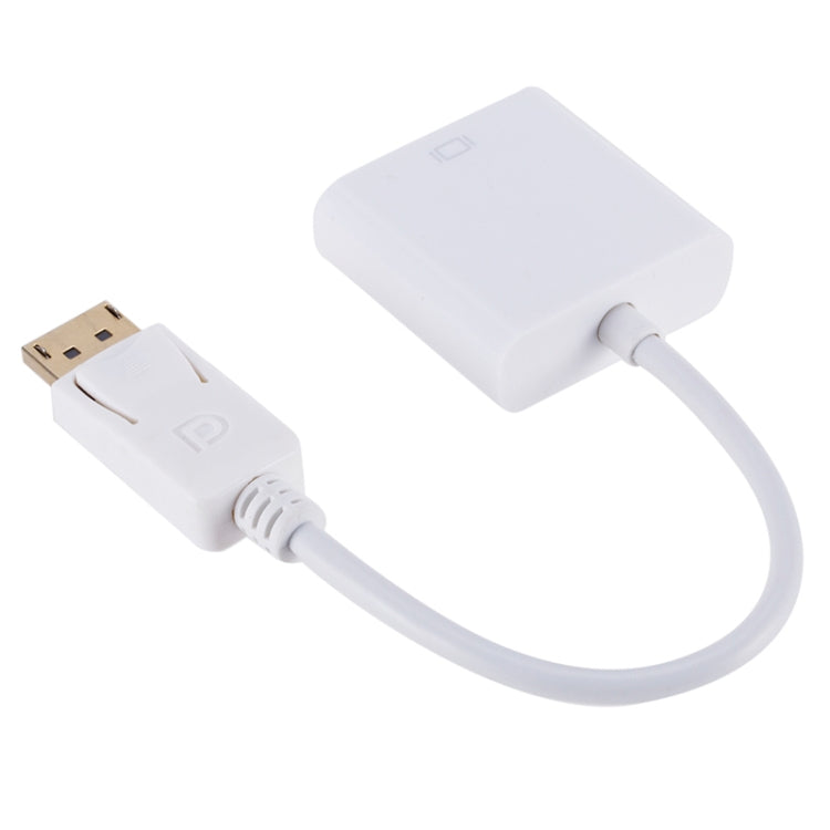 Display Port Male to VGA Female Converter, Length: 20cm, DP Male to VGA Female 20cm White, DP Male to VGA Female Black – Durable Build, Easy to Use