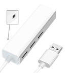 USB 2.0 Ethernet Network Adapter + 3 Ports USB HUB, USB – Durable Build, Easy to Use