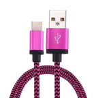1m Woven Style USB-C / Type-C 3.1 to USB 2.0 Data Sync Charge Cable – Durable Build, Easy to Use