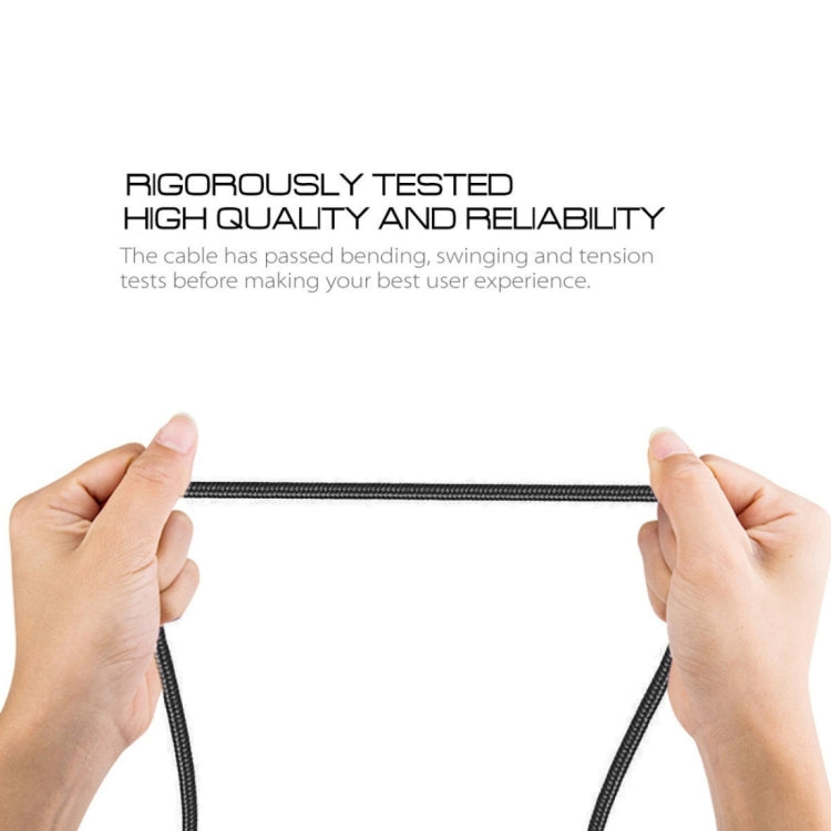 1m Woven Style USB-C / Type-C 3.1 to USB 2.0 Data Sync Charge Cable – Durable Build, Easy to Use