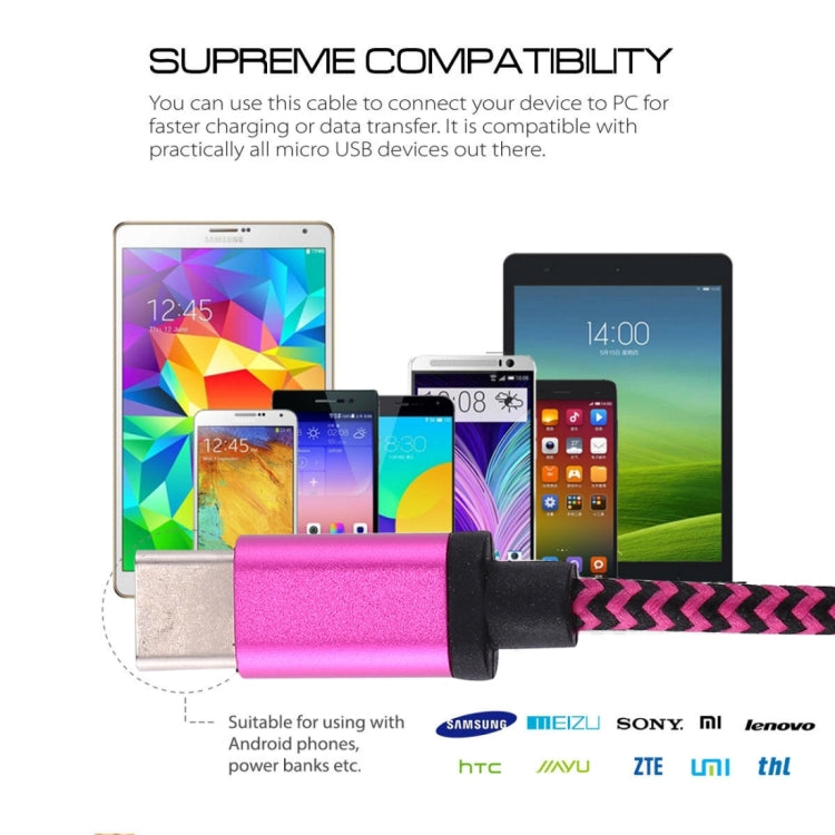 1m Woven Style USB-C / Type-C 3.1 to USB 2.0 Data Sync Charge Cable – Durable Build, Easy to Use