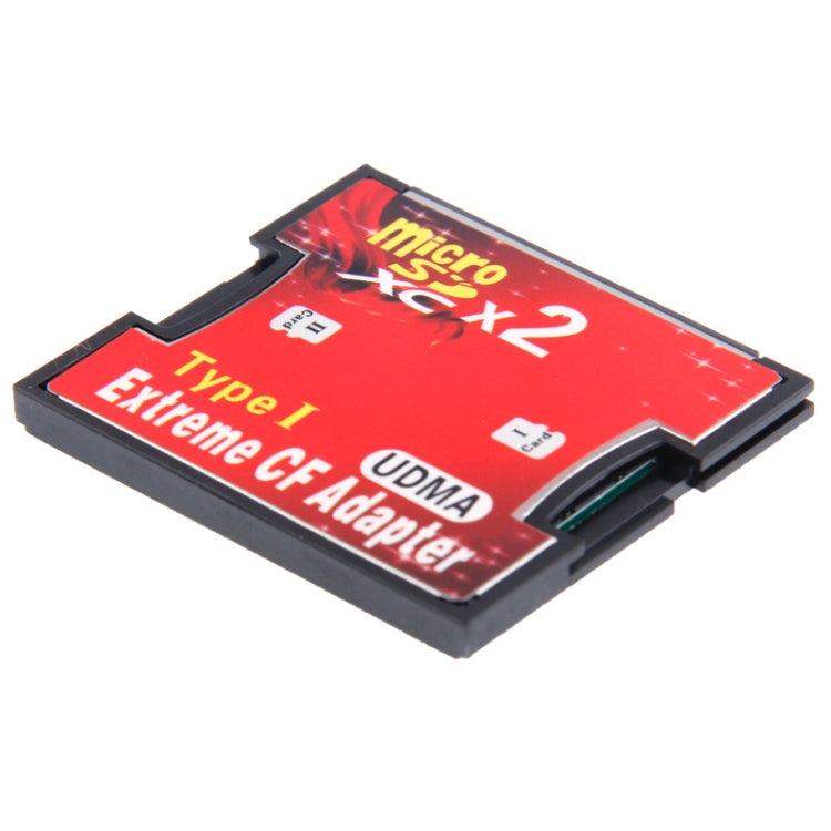 2-Socket Micro SD to CF Compact Flash Memory Card Adapter, 2-Socket – Durable Build, Easy to Use 2-Socket