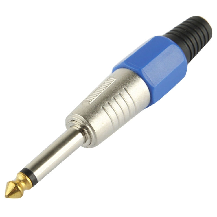 6.35mm Male Plug Microphone Patch Snake Cable TRS Connector Adapter, 6.35mm Male 6.35mm Male
