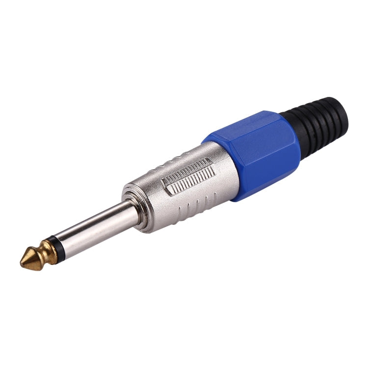 6.35mm Male Plug Microphone Patch Snake Cable TRS Connector Adapter, 6.35mm 6.35mm