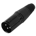 3 Pin XLR Male Plug Microphone Connector Adapter, XLR Male Plug XLR Male Plug