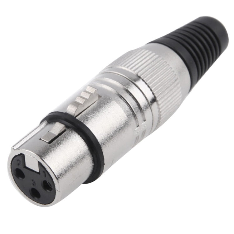 3 Pin XLR Female Plug Microphone Connector Adapter, Female Female