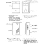 F622-108 Electro Guard Watch IR Remote Detection System / Wireless Doorbell, Electro Guard