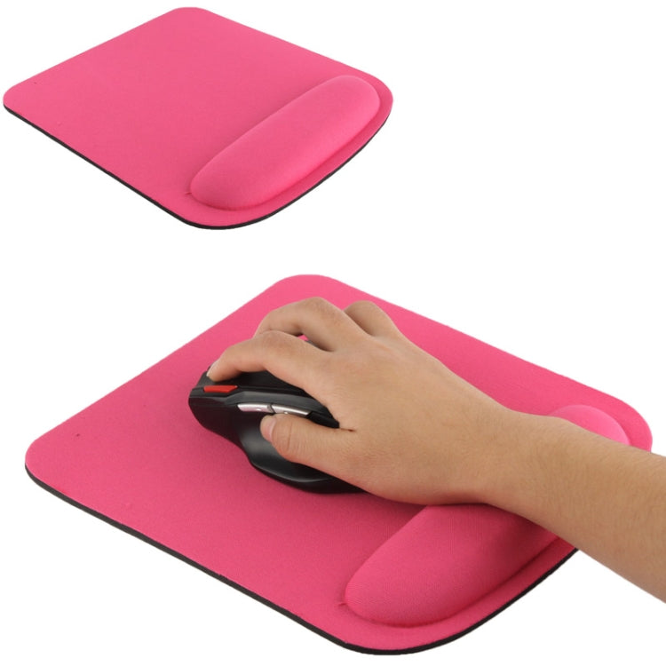 Cloth Gel Wrist Rest Mouse Pad, Rectangle – Durable Build, Easy to Use Rectangle Magenta