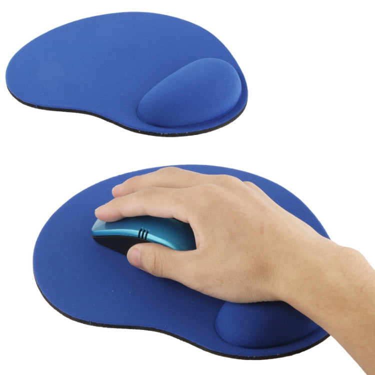 2 PCS Cloth Gel Wrist Rest Mouse Pad, Cloth Gel, Foot shape, Foot shape Cloth Gel – Durable Build, Easy to Use Cloth Gel Blue