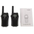 2 PCS T-668 400-470MHz 1.0 inch LCD 8 / 20 / 22CHS Walkie Talkie Set – Durable Build, Easy to Use
