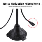 5.0 Mega Pixels USB 2.0 Driverless PC Camera / Webcam with MIC and 4 LED Lights, Cable Length: 1.1m – Durable Build, Easy to Use