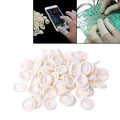 50pcs/bag Latex Anti-static Finger Cot, 2x6cm 2x6cm