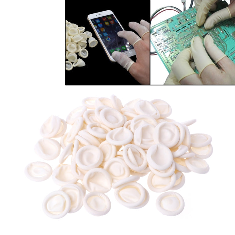 50pcs/bag Latex Anti-static Finger Cot, 2x6cm 2x6cm