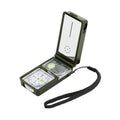 10 in 1 (Thermometer, Hygrometer, LED light, Reflector, Spirit level, Compass, Whistle, Flint, Magnifier, Ruler) Multi-Function Portable Compass, 10 in 1 10 in 1