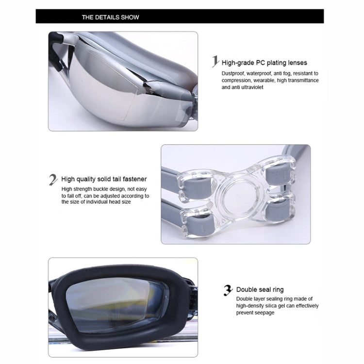 Professional Swimming Goggle Glasses, ZHANYA2588 (Pink), ZHANYA2588 (Black), ZHANYA2588 (Blue) – Durable Build, Easy to Use