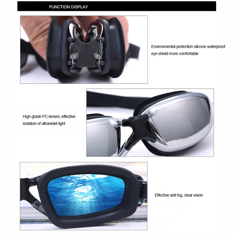Professional Swimming Goggle Glasses, ZHANYA2588 (Pink), ZHANYA2588 (Black), ZHANYA2588 (Blue) – Durable Build, Easy to Use