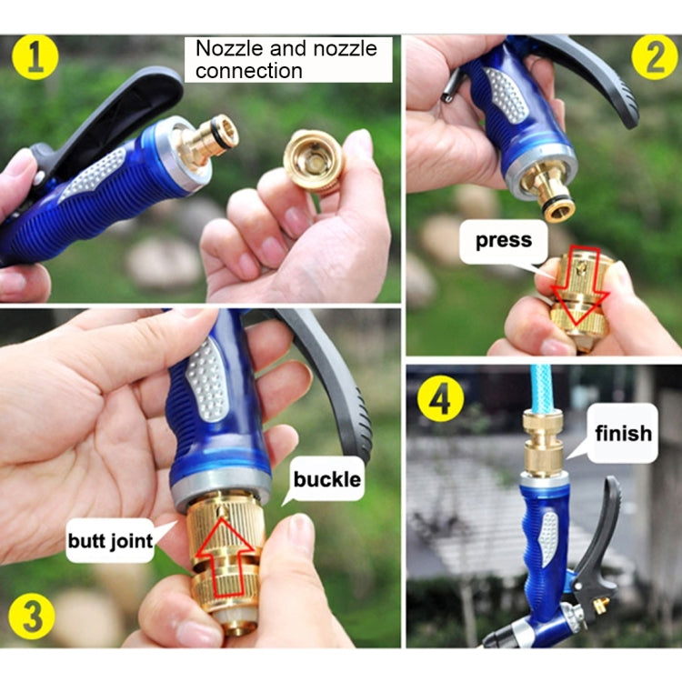 KANEED High Pressure Water Hose Nozzle Copper Water Gun Head for Home Car Washing, Water Hose – Durable Build, Easy to Use
