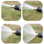 KANEED High Pressure Water Hose Nozzle Copper Water Gun Head for Home Car Washing, Water Hose – Durable Build, Easy to Use