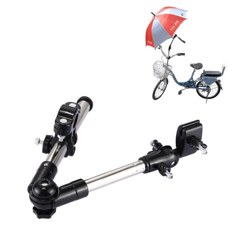 Universal Foldable Adjustable Stainless Steel Cycling Umbrella Bracket Holder Angle Adjustable Mount Stand for Bike Motorcycle Default Title