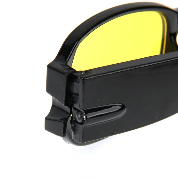 UV Protection Yellow Resin Lens Reading Glasses with Currency Detecting Function, +1.00D, +1.50D, +2.50D, +3.00D, +3.50D, +4.00D