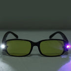 UV Protection Yellow Resin Lens Reading Glasses with Currency Detecting Function, +1.00D, +1.50D, +2.50D, +3.00D, +3.50D, +4.00D