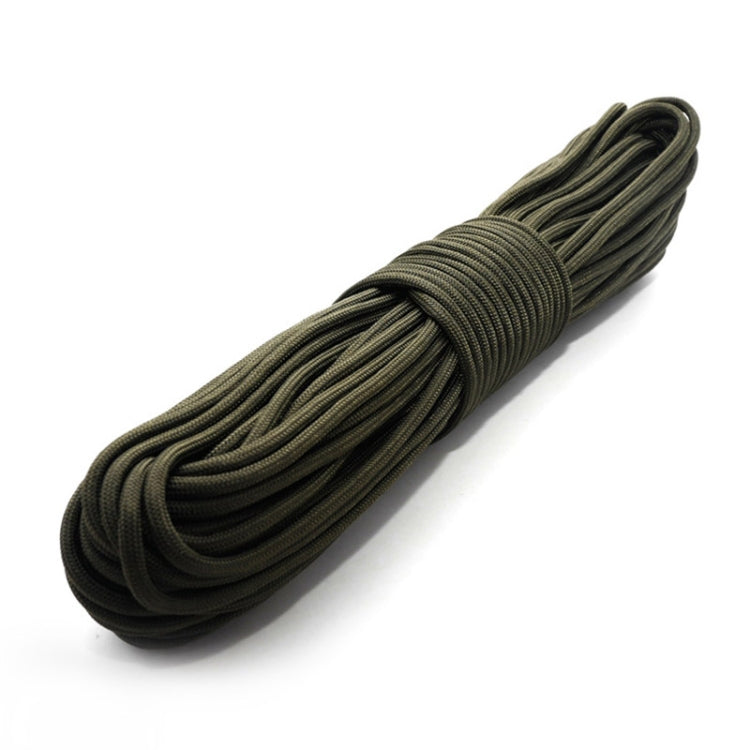 100m 7 Core Durable Army Paratroopers Rope Rescue Survival Tent Rope, 100m 7 Core Army Green, 100m 7 Core Black, 100m 7 Core Coffee, 100m 7 Core Red, 100m 7 Core Yellow 100m 7 Core Army Green Army Green