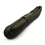 100m 7 Core Durable Army Paratroopers Rope Rescue Survival Tent Rope, 100m 7 Core Army Green, 100m 7 Core Black, 100m 7 Core Coffee, 100m 7 Core Red, 100m 7 Core Yellow 100m 7 Core Army Green Army Green