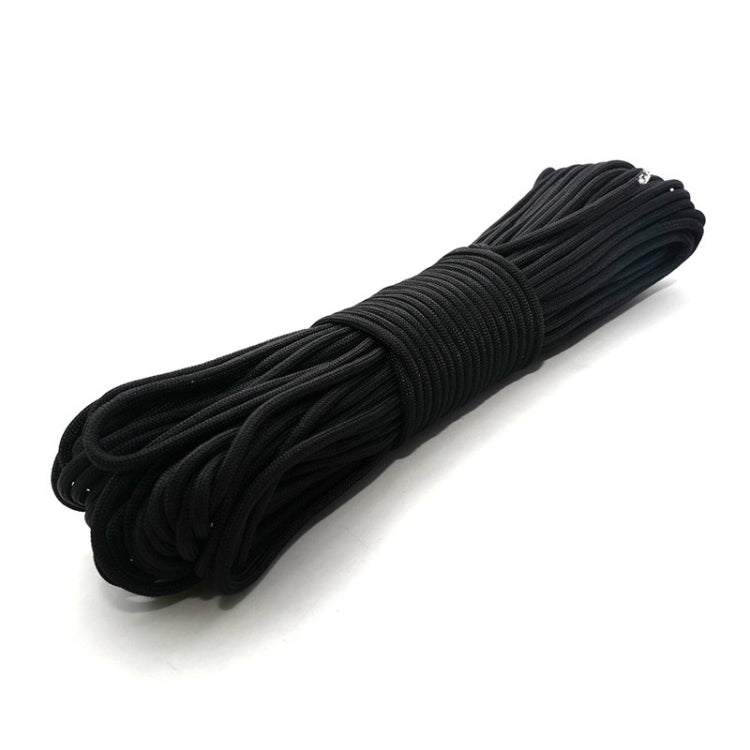 100m 7 Core Durable Army Paratroopers Rope Rescue Survival Tent Rope, 100m 7 Core Army Green, 100m 7 Core Black, 100m 7 Core Coffee, 100m 7 Core Red, 100m 7 Core Yellow – Durable Build, Easy to Use 100m 7 Core Black Black