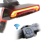 Meilan X5 Wireless Remote Control Laser Tail Lamp for Bicycle, Waterproof Level: IPX4, Wireless Remote Control Laser Tail Lamp Wireless Remote Control Laser Tail Lamp