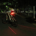 Meilan X5 Wireless Remote Control Laser Tail Lamp for Bicycle, Waterproof Level: IPX4, Wireless Remote Control Laser Tail Lamp