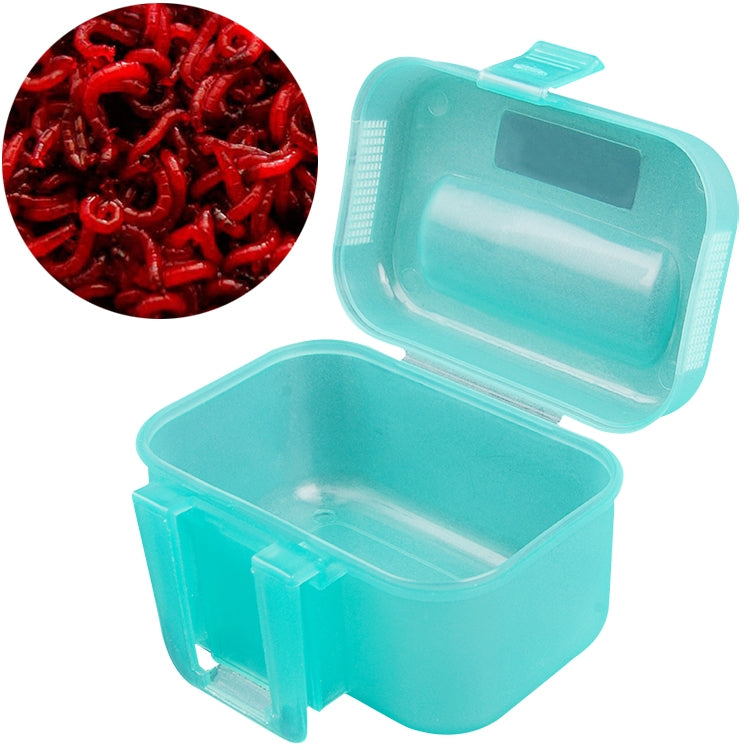 Plastic Live Earthworm Fishing Tackle Box Bug Shrimp Bait Box, Bug Shrimp Bait Box Bug Shrimp Bait Box