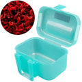 Plastic Live Earthworm Fishing Tackle Box Bug Shrimp Bait Box, Bug Shrimp Bait Box Bug Shrimp Bait Box