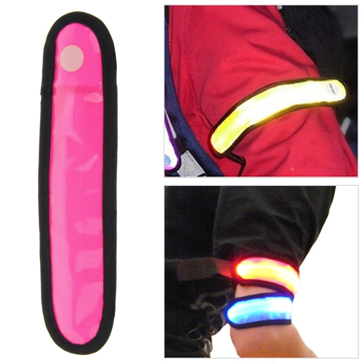 Battery Power Glow Stick Clip-on Marker Polymer Strip LED Light Flashlight, LED Magenta LED Magenta Magenta