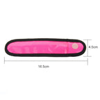 Battery Power Glow Stick Clip-on Marker Polymer Strip LED Light Flashlight, LED Magenta