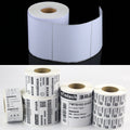 Thermal Printing Paper / Thermal Adhesive Label Paper, Size: 100mm x 100mm（500pcs Labels）, 100x100mm 100x100mm