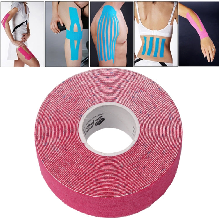 Waterproof Kinesiology Tape Sports Muscles Care Therapeutic Bandage, Size: 5m(L) x 2.5cm(W), Size: 5m x 2.5cm – Waterproof Size: 5m x 2.5cm Magenta