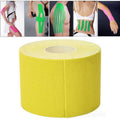 5M Waterproof Sports Tape Sports Muscles Care Therapeutic Bandage, Width: 5cm, Size: 5mx5cm, Size: 5m x 5cm Purple Size: 5mx5cm Yellow