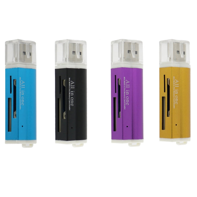 2 PCS Multi All in 1 USB 2.0 Micro SD SDHC TF M2 MMC MS PRO DUO Memory Card Reader – Durable Build, Easy to Use