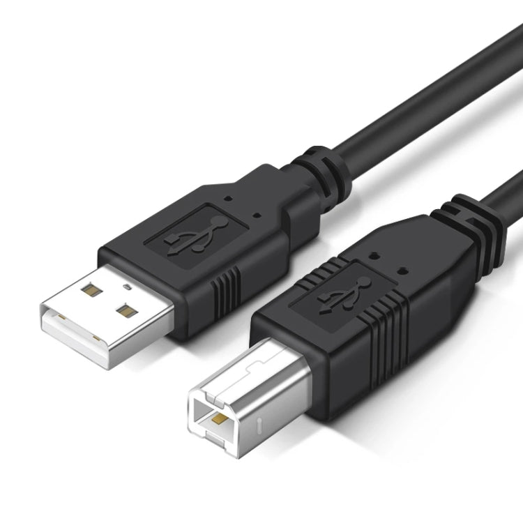USB 2.0 Printer Extension AM to BM Cable, Length: 5m, Length: 5m – Durable Build, Easy to Use Length: 5m
