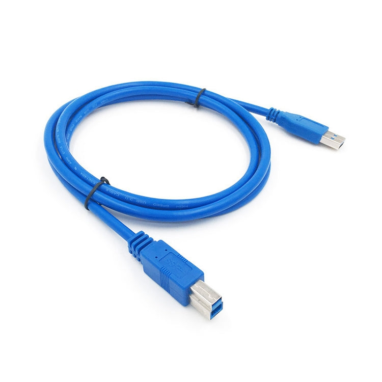USB 3.0 A Male to B Male Extension / Data Transfer / Printer Cable, Length: 5m, Length: 1.5m – Durable Build, Easy to Use