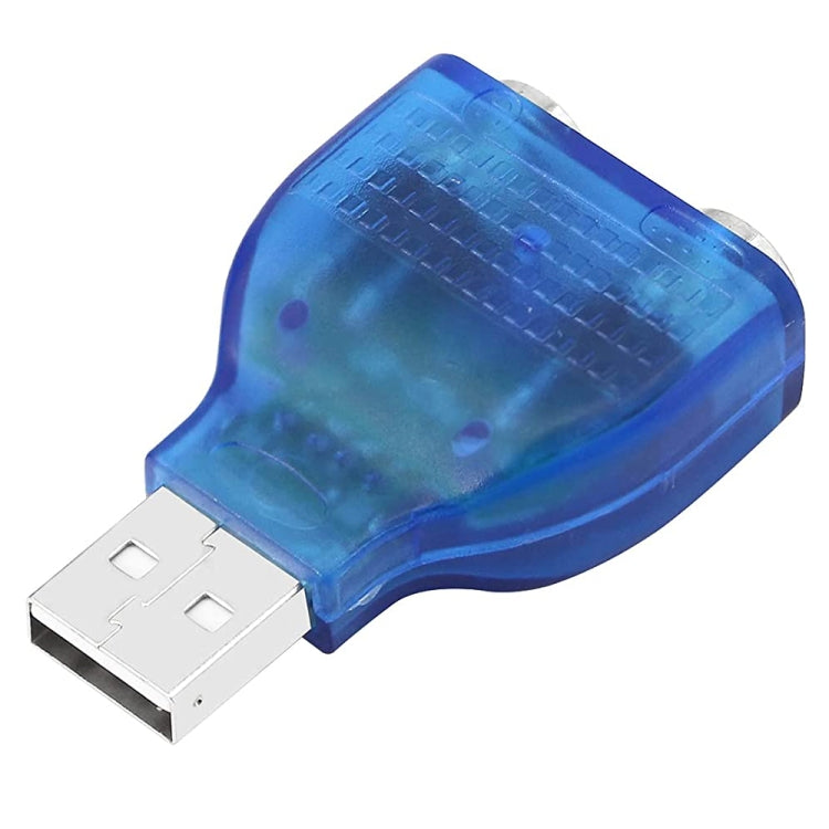 USB Male to PS/2 Female Adapter for Mouse / Keyboard, USB Male to 2 PS/2 Female – Durable Build, Easy to Use