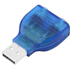 USB Male to PS/2 Female Adapter for Mouse / Keyboard, USB Male to 2 PS/2 Female – Durable Build, Easy to Use