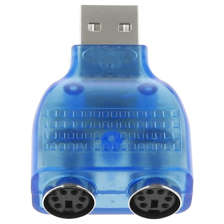 USB Male to PS/2 Female Adapter for Mouse / Keyboard, USB Male to 2 PS/2 Female – Durable Build, Easy to Use