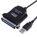 USB to Parallel 1284 36 Pin Printer Adapter Cable, Cable Length: 1m, USB 2.0 to IEEE1284 (Black) – Durable Build, Easy to Use USB 2.0 to IEEE1284 (Black)