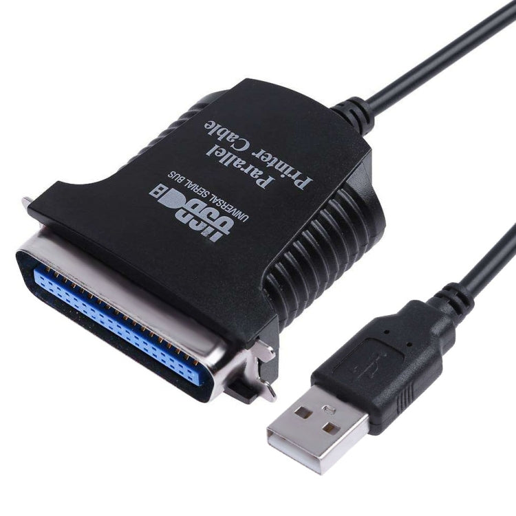 USB to Parallel 1284 36 Pin Printer Adapter Cable, Cable Length: 1m, USB 2.0 to IEEE1284 (Black) – Durable Build, Easy to Use USB 2.0 to IEEE1284 (Black)