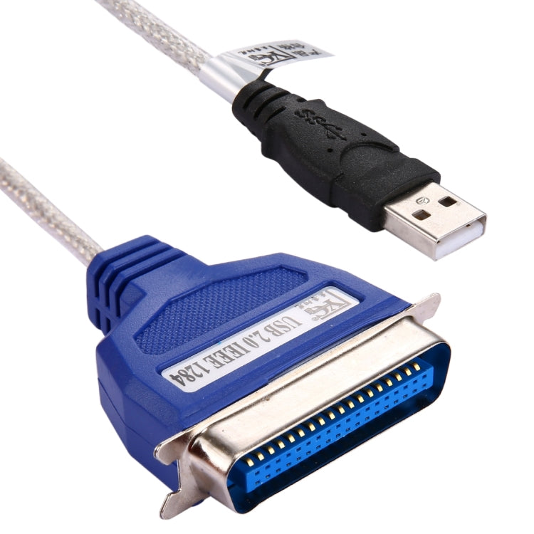 High Quality USB 2.0 to Parallel 1284 36 Pin Printer Adapter Cable, Cable Length: Approx 1m – Durable Build, Easy to Use