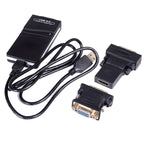 USB 2.0 to VGA, DVI, HDMI Adapter, Resolution: 1280*1024, Resolution: 1920*1080 – Durable Build, Easy to Use