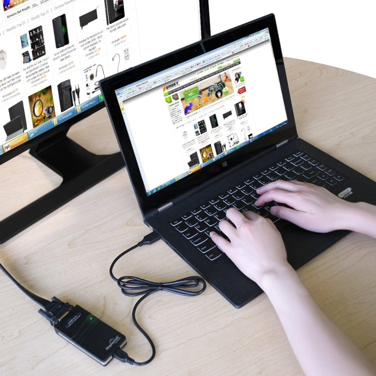USB 2.0 to VGA, DVI, HDMI Adapter, Resolution: 1280*1024, Resolution: 1920*1080 – Durable Build, Easy to Use